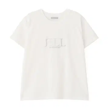 JILLSTUART 핫핏 로고 T셔츠 화이트