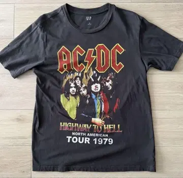 GAP 아티스트 T셔츠 AC/DC S사이즈