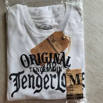 텐더 로인 TEE THE TENDERLOIN 화이트 SizeM