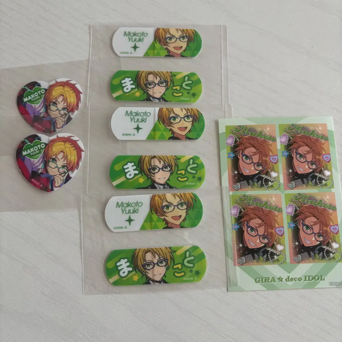 일괄) 앙스타 밴드 반창고 트릭스타 마코토