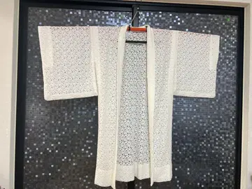 겉옷 화이트 레이스 목화 패브릭 원단