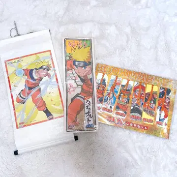 나루토 책갈피 와시 씰 족자봉 NARUTO SET 세트 레어