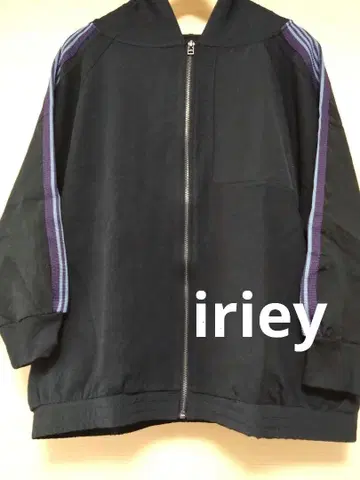 iriey 분또 트랙 리메이크풍 지퍼 후드티 F