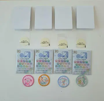 더피&프렌즈 20주년 컬러풀 해피니스 와펜 4개 세트