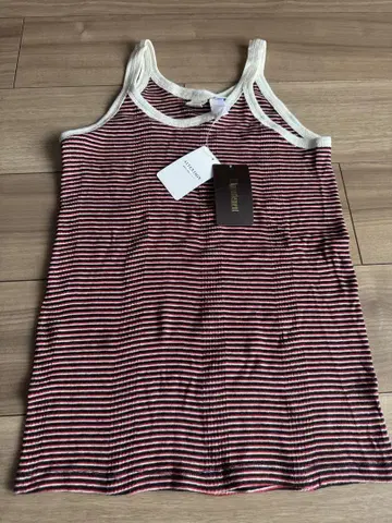 새상품 라빠르망 굿 그리프 BORDER TANK TOP