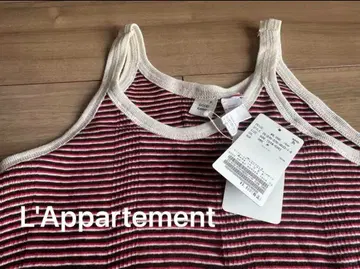 새상품 라빠르망 굿 그리프 BORDER TANK TOP