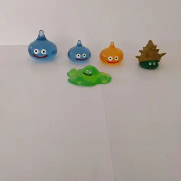 슬라임 캡슐 토이 5개 세트