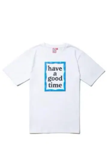 화이트 T셔츠 have a good time
