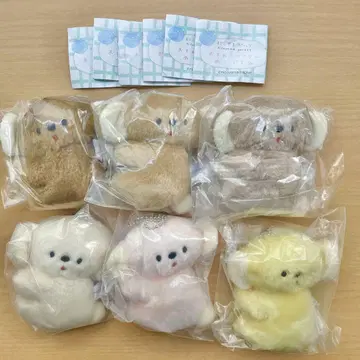 니코야마 포케 앉아있는 코알라 봉제 인형 총 6종 전종 세트