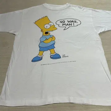 T셔츠 The Simpsons 심슨 90s vintage