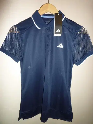 [ 새상품S ] adidas 아디다스 골프 반팔 셔츠 네이비