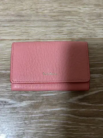 폴스미스 명함지갑 핑크 새상품