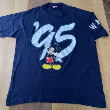 [새상품급] Disney 미키마우스 T셔츠 '95
