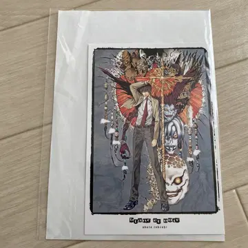 오바타 타케시 원화집 초판 한정판 엽서 데스노트 Death note