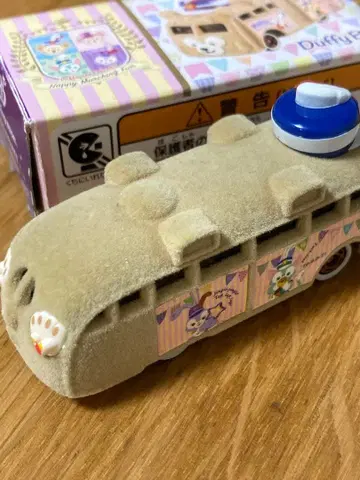 [ 단종 ] 디즈니 리조트 한정판 토미카 더피 버스 35주년