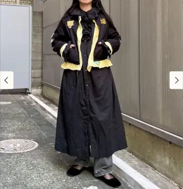 BEAMSBOY 유로 빈티지 프릴 원피스 24AW