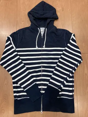 LOOPWHEELER 하이 지퍼 후드티 LW290