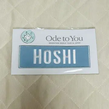 SEVENTEEN ode to you 와펜 호시