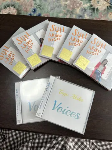 토우고 아키코 SUN ,voices. CD 전 7매