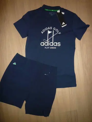 [ 새상품 S ] adidas 아디다스 골프 셋업 상하의 세트