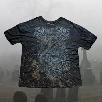 그런지 y2k 90s 보로 T셔츠 affliction tapout