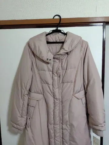 핑크 다운 자켓