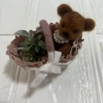 인형 친구 곰 바스켓