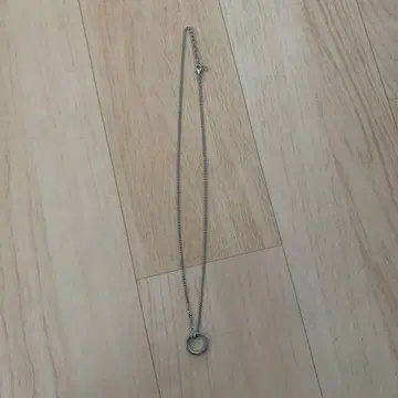 실버 반지 참 목걸이