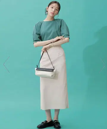 2WAY 조젯 저지 내로우 스커트 / ANY SIS