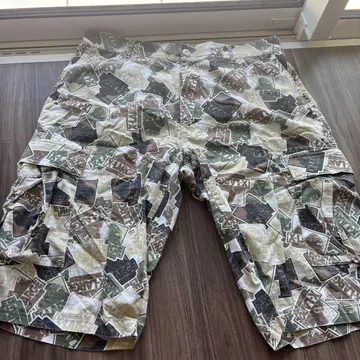 XLARGE 하프 팬츠 구제 의류
