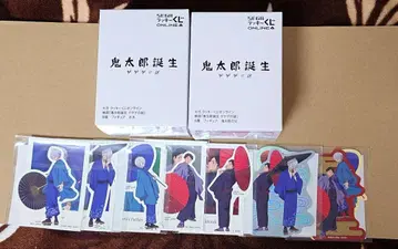 세가 럭키 쿠지 키타로 탄생 게게게의 수수께끼 A상 B상 피규어 스티커