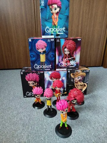 Qposket hide 노멀 컬러 6체 세트