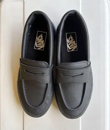 vans 바스 스케이트 로퍼 가죽
