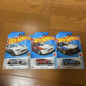 핫휠 혼다 시빅 3대 세트 HONDA CIVIC CUSTOM