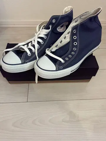 [ 새상품급 ] CONVERSE ALL STAR 네이비 하이컷 스니커즈