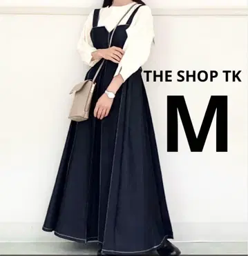 더 샵 티케이 데님 원피스 M / 네이비