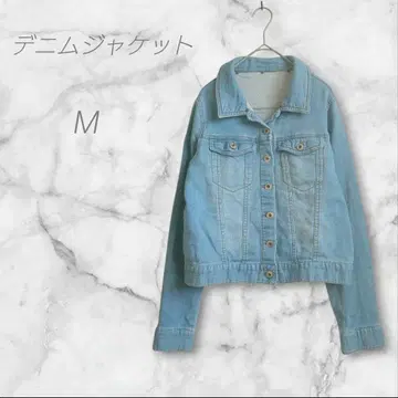 데님 자켓 라이트 블루 M 부드러운 캐주얼