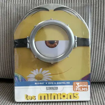 스틸북 Blu-ray+DVD Les Minions 미니언즈
