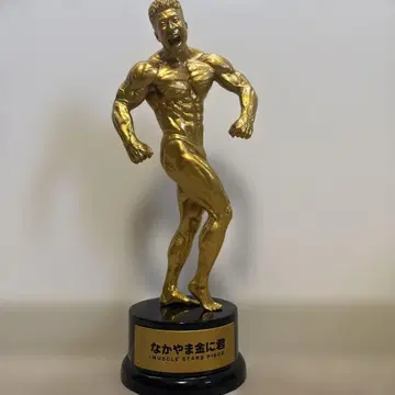 나카야마킨니군 머슬 스타 피스 골드 피규어