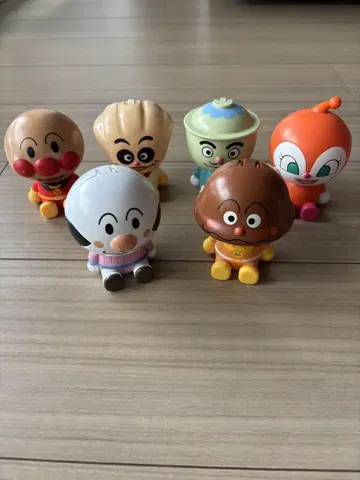 호빵맨/커다란 마스코트/ 캡슐 토이 세트