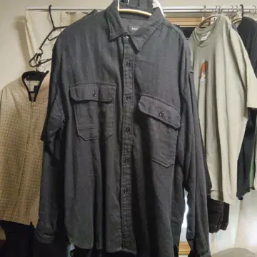 BEAMS 셔츠 자켓 블랙 컬러