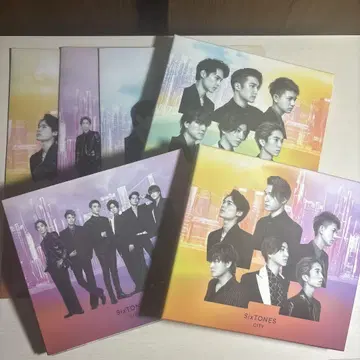 SixTONES 앨범 CITY 특전 포함 낱개 판매 가능