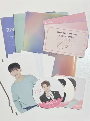 [ SEVENTEEN ] 세븐틴 카페 우지 굿즈 세트 덤 포함