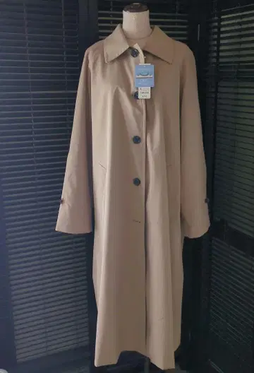 택 포함 새상품 GU 싱글 버튼 트렌치코트
