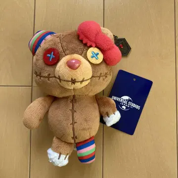 usj 한정판 처키 & 키티 할로윈 마스코트 키링