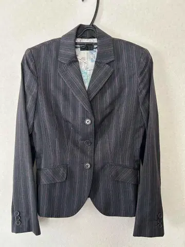 [폴스미스] 수트 스트라이프 테일러드 자켓 스커트 9호 SET