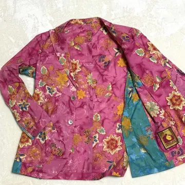 레어 RING JACKET 링자켓 고릴라 택 일본풍 패턴 자켓