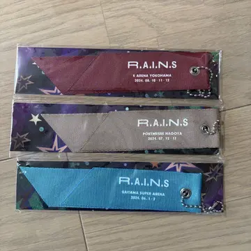 R.A.I.N.S. 이벤트 키링 3종 세트