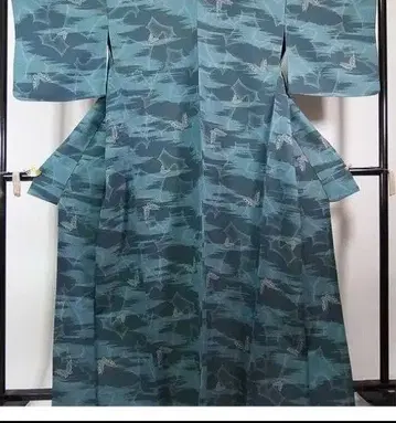 워셔블 기모노 단의 코몬 나비