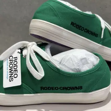 RODEOCROWNS 스니커즈 그린 [ 미사용 새상품 ]